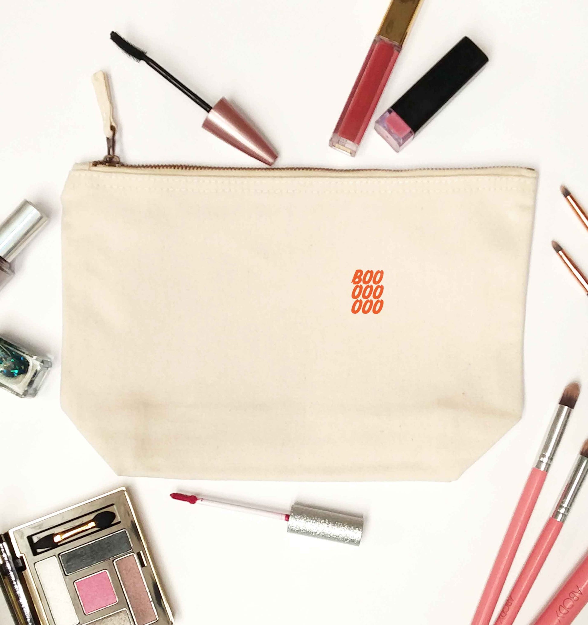 Boo pocket natural makeup bag