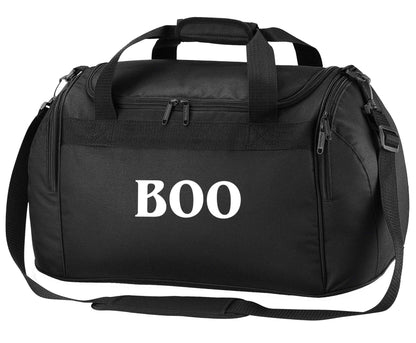 Boo black holdall / duffel bag