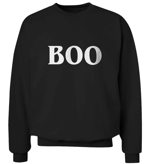 Boo adult's unisex black sweater 2XL
