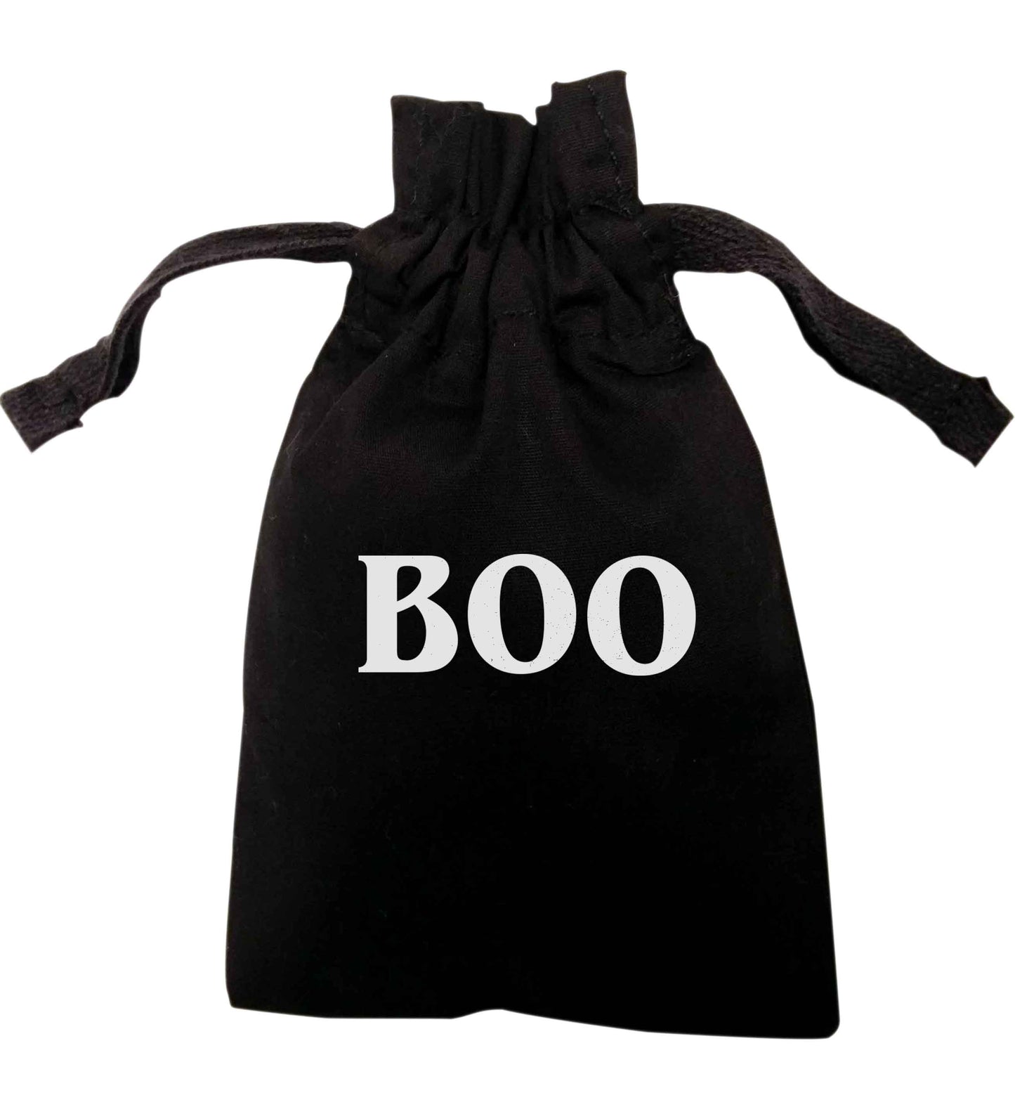 Boo | XS - L | Pouch / Drawstring bag / Sack | Organic Cotton | Bulk discounts available!