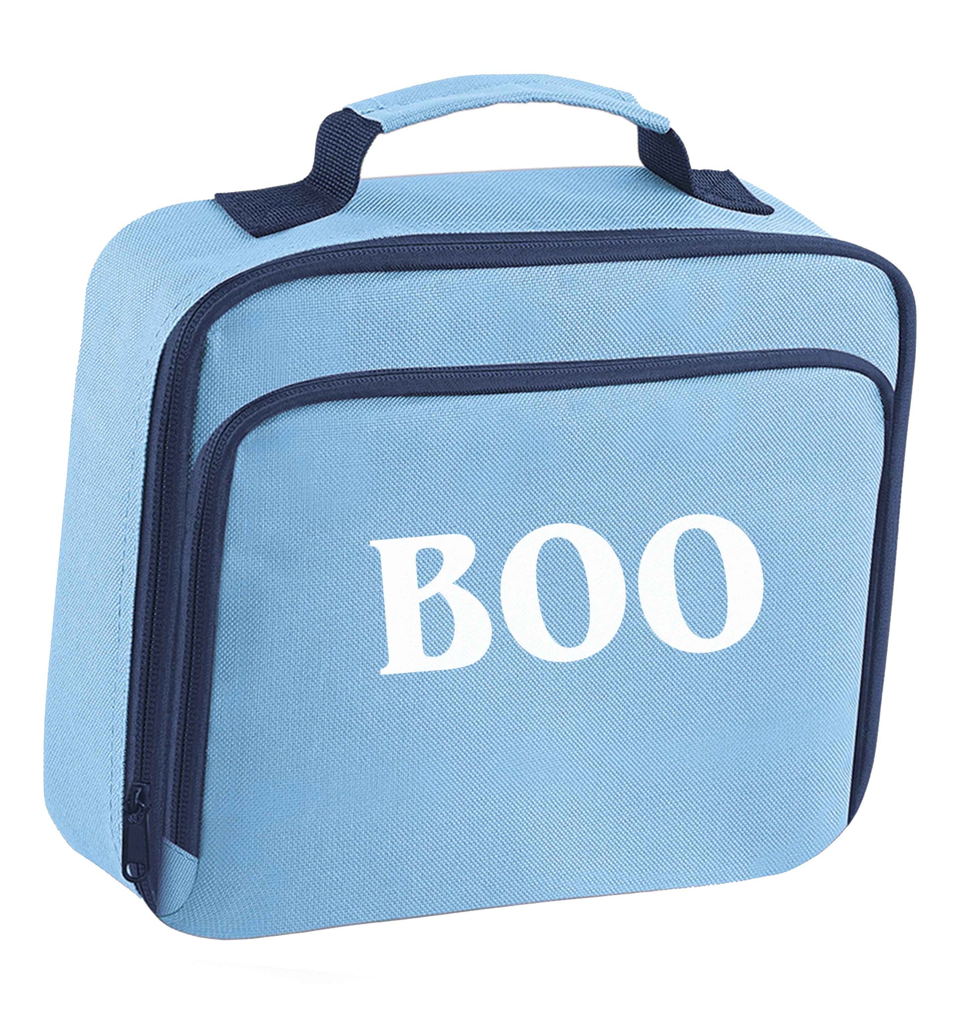 Boo insulated blue lunch bag cooler