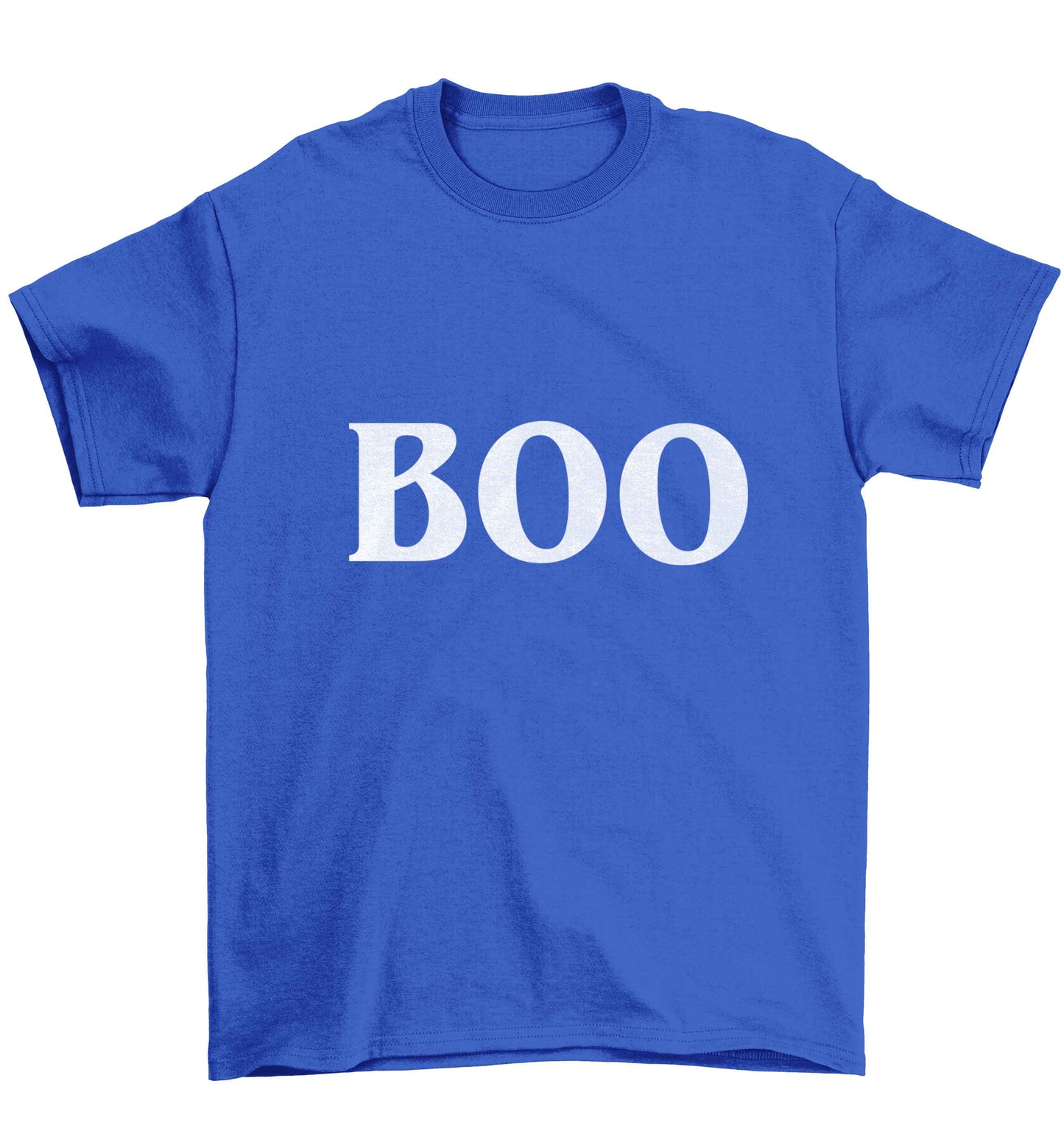 Boo Children's blue Tshirt 12-13 Years