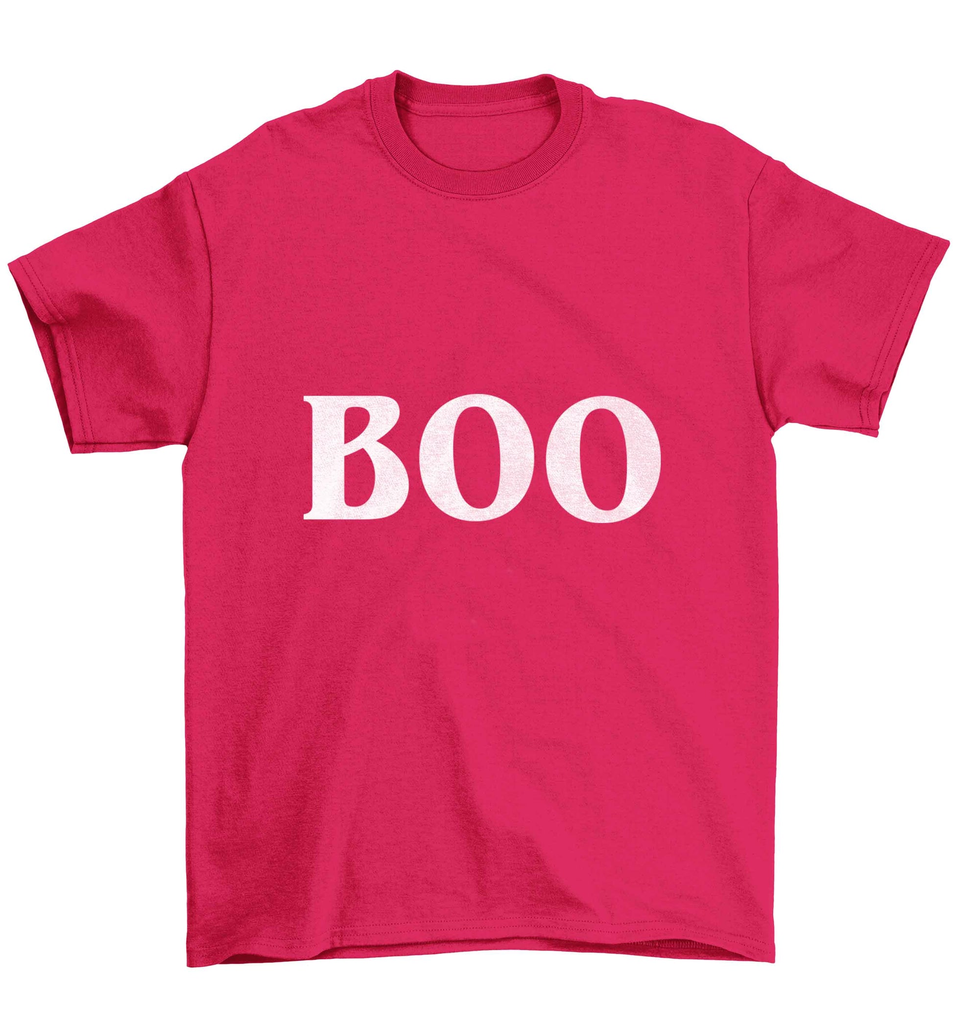 Boo Children's pink Tshirt 12-13 Years