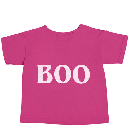 Boo pink baby toddler Tshirt 2 Years