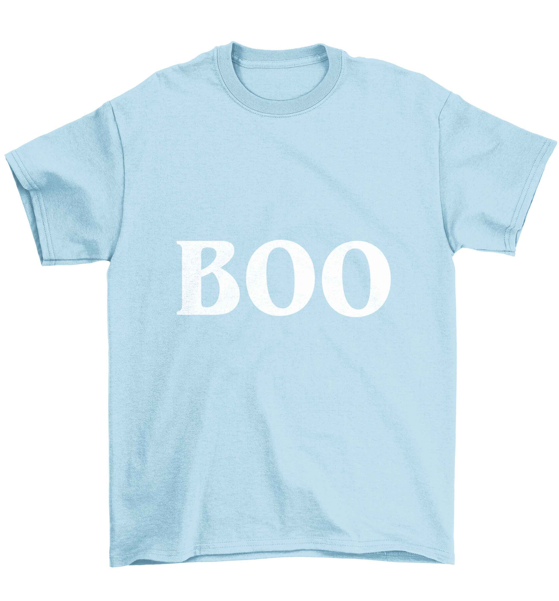 Boo Children's light blue Tshirt 12-13 Years