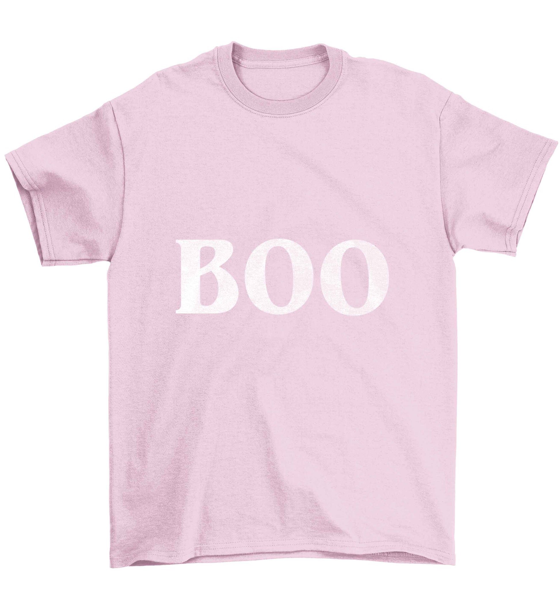 Boo Children's light pink Tshirt 12-13 Years