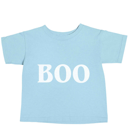 Boo light blue baby toddler Tshirt 2 Years