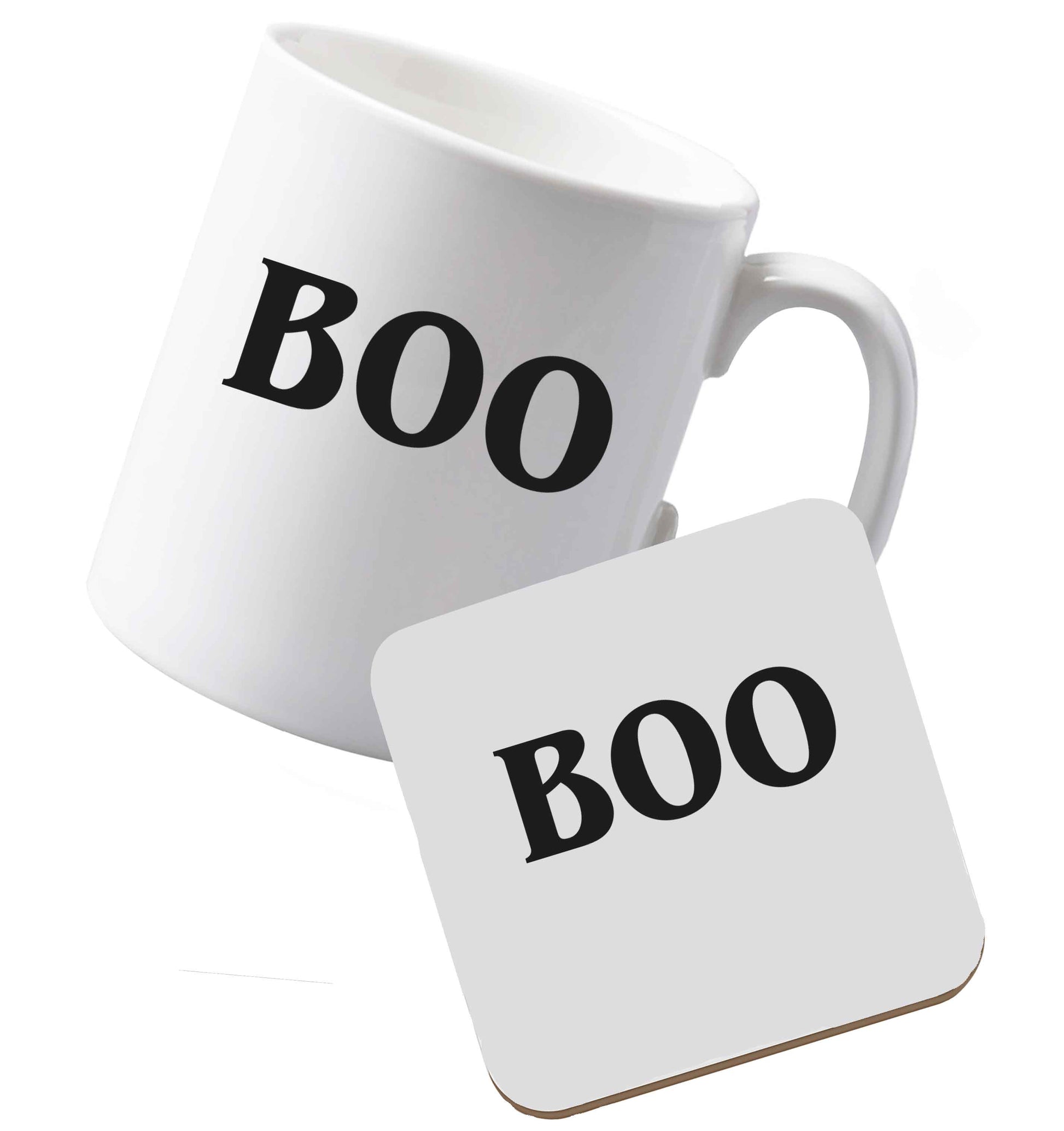 10 oz Ceramic mug and coaster Tis The Season to Drink Whisky both sides