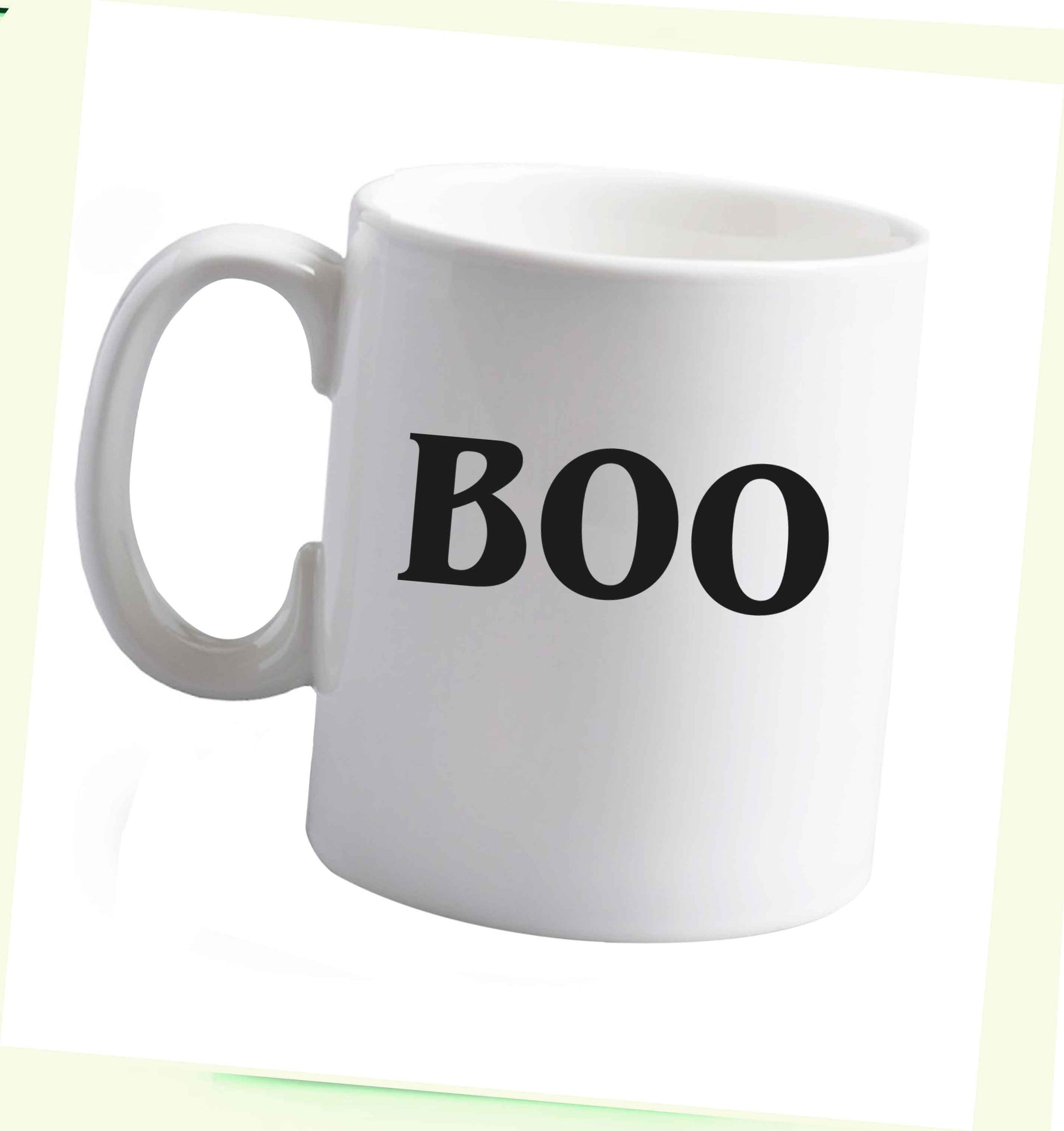 10 oz Tis The Season to Drink Whisky ceramic mug right handed