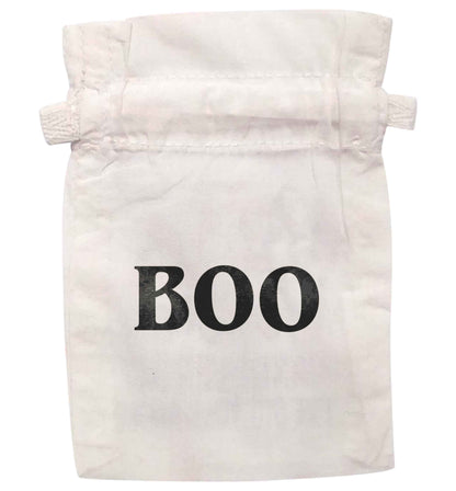 Boo | XS - L | Pouch / Drawstring bag / Sack | Organic Cotton | Bulk discounts available!