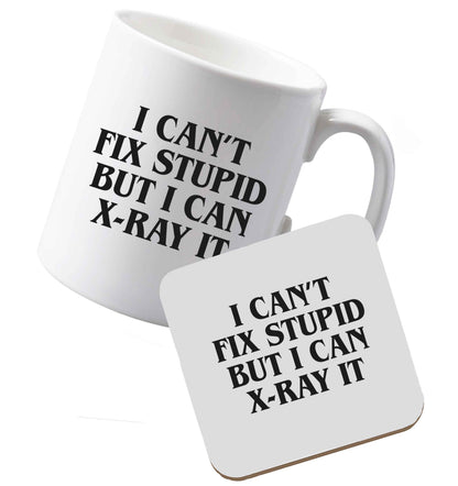 10 oz Ceramic mug and coaster Tis The Season to Drink Whisky both sides