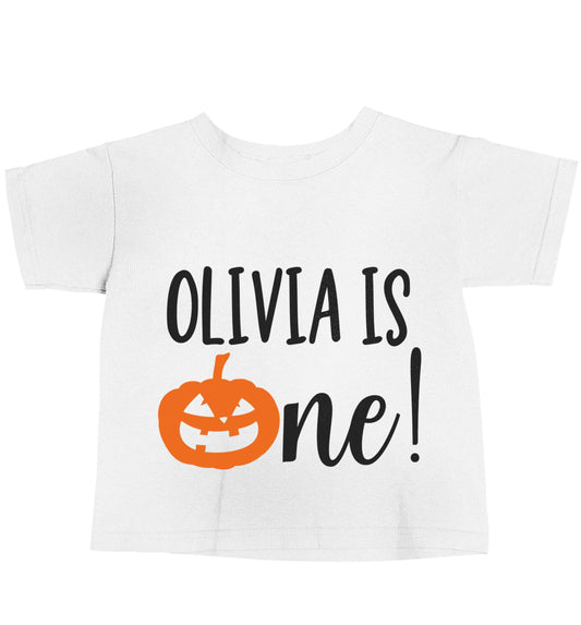 I'm the reason all the halloween sweets are gone baby toddler Tshirt 2 Years