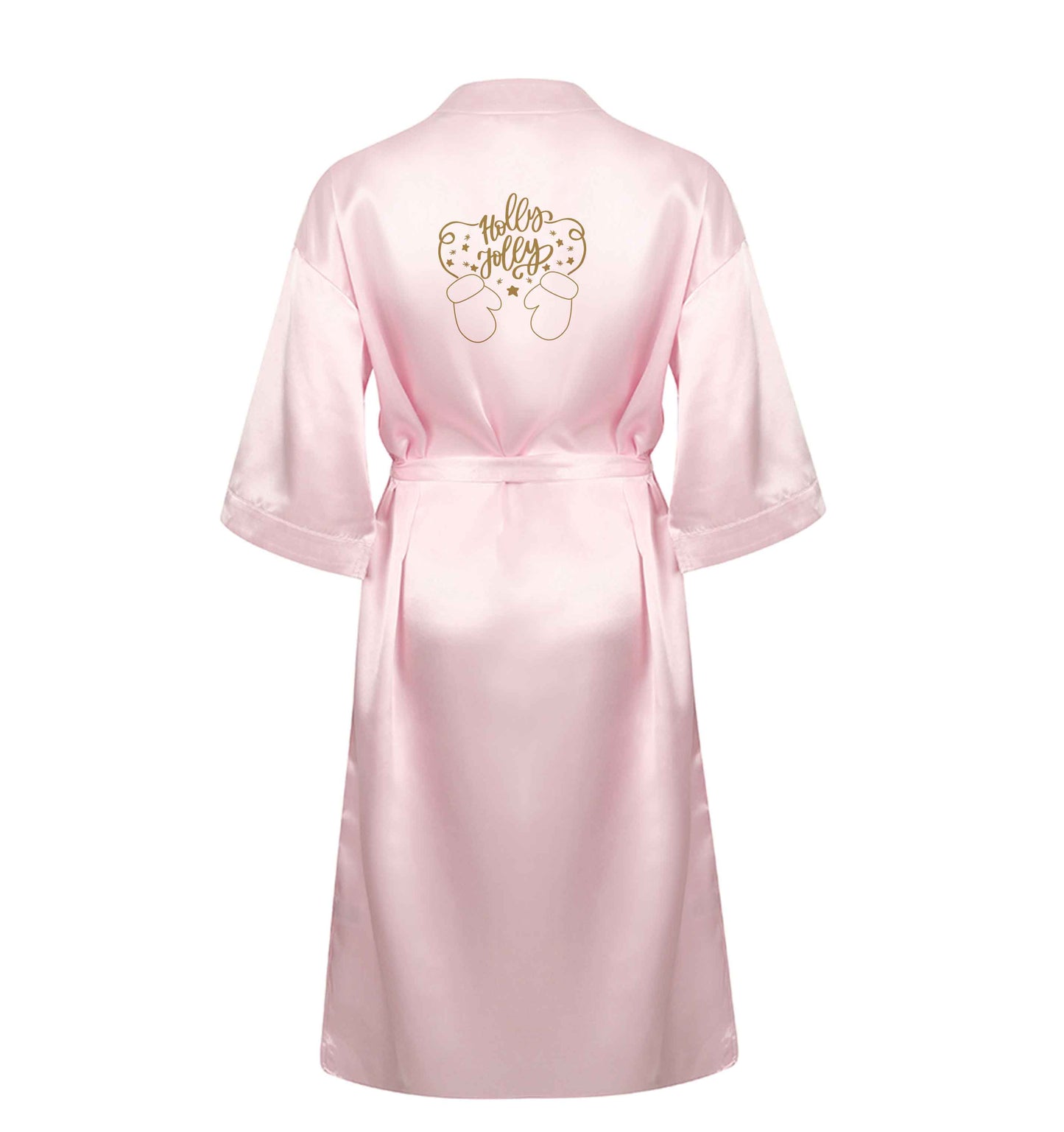 Holly jolly XL/XXL pink ladies dressing gown size 16/18