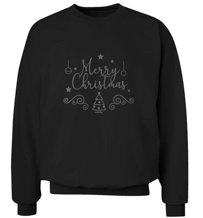 Happy New Year 2023 adult's unisex black sweater 2XL