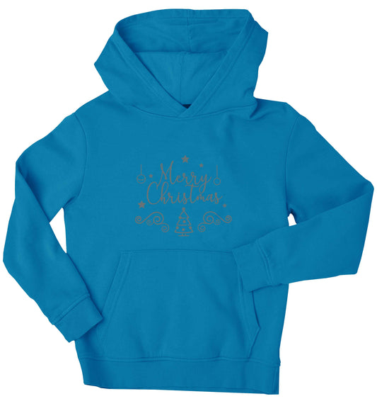 Happy New Year 2023 children's blue hoodie 12-13 Years