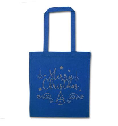 Happy New Year 2023 blue tote bag