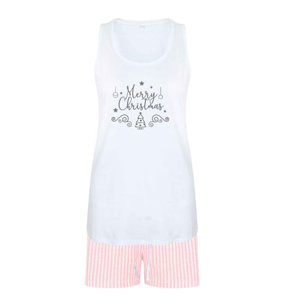 Happy New Year 2023 size XL women's pyjama shorts set in pink 
