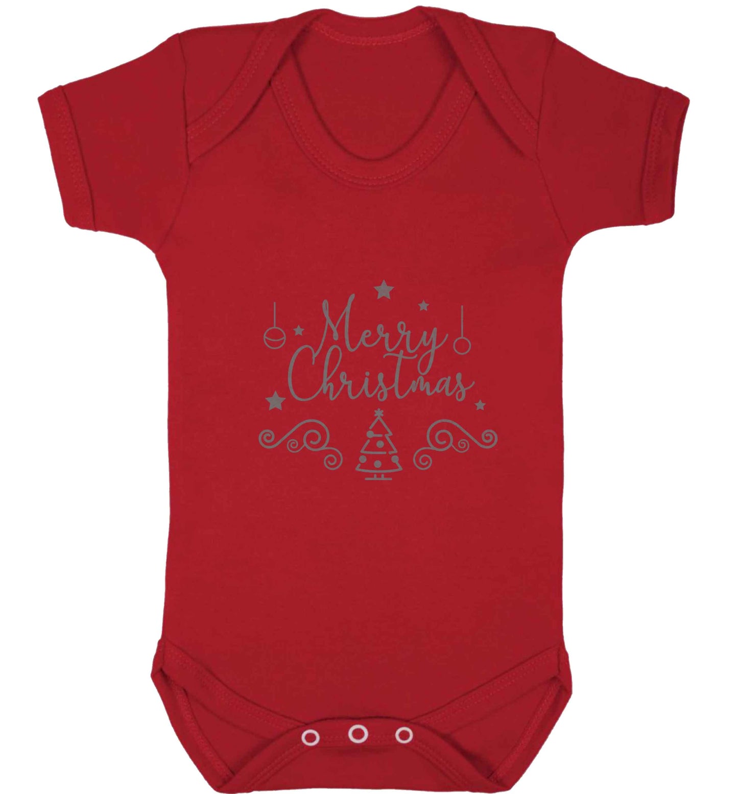 Happy New Year 2023 baby vest red 18-24 months