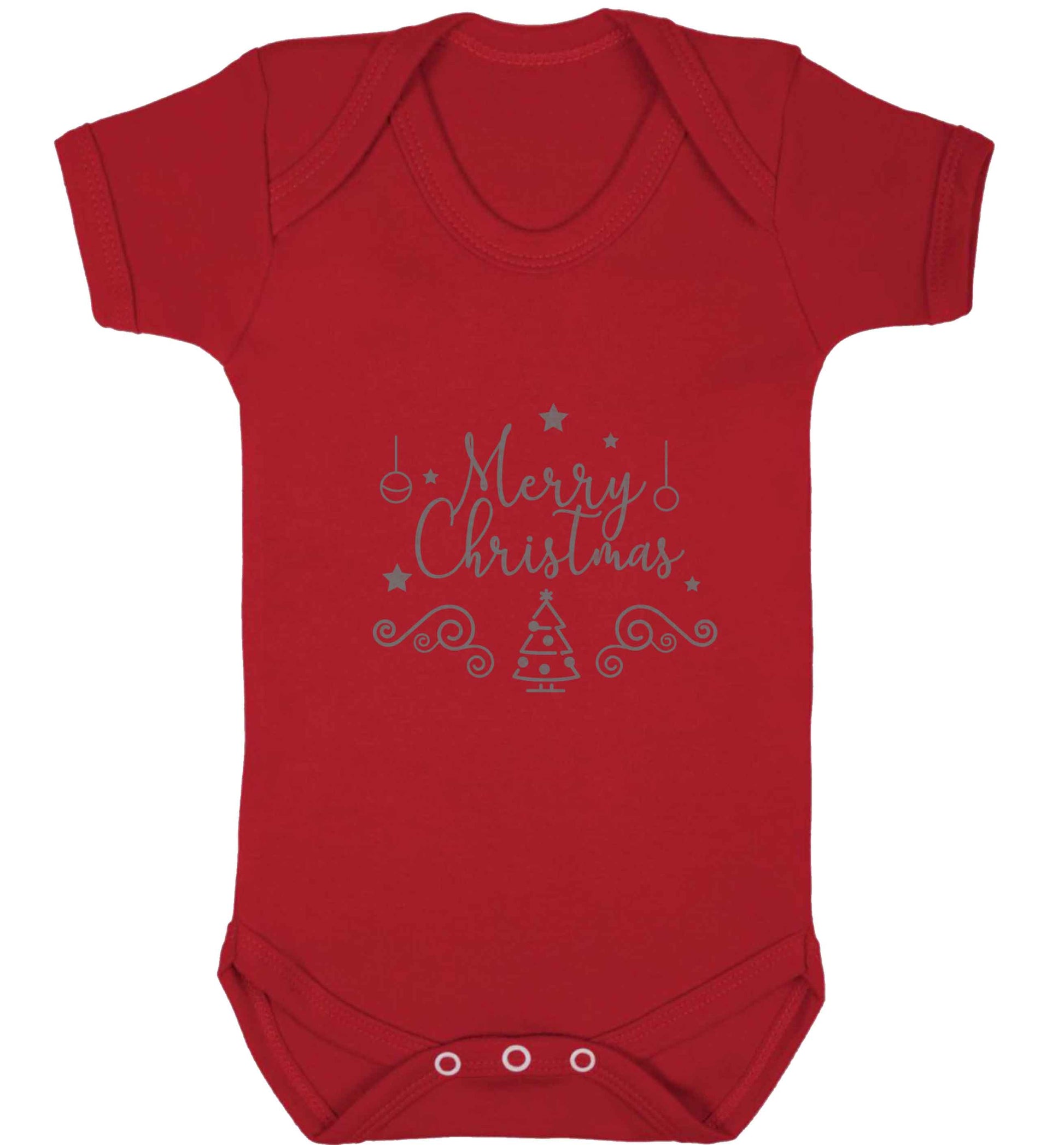 Happy New Year 2023 baby vest red 18-24 months