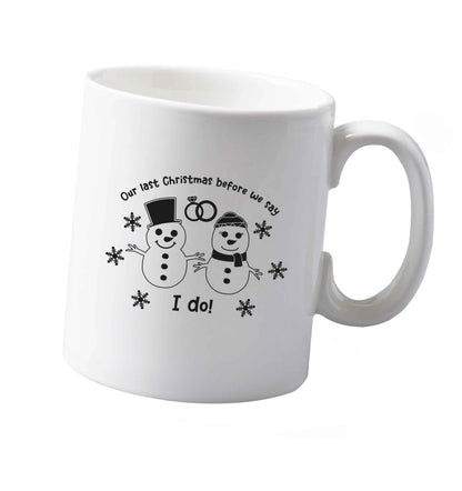 10 oz Tis The Season to Drink Whisky ceramic mug both sides