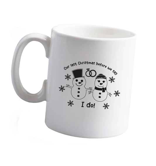 10 oz Tis The Season to Drink Whisky ceramic mug right handed