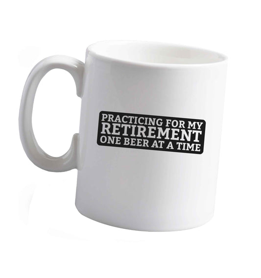 10 oz Tis The Season to Drink Whisky ceramic mug right handed