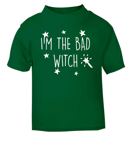 Bad witch green baby toddler Tshirt 2 Years