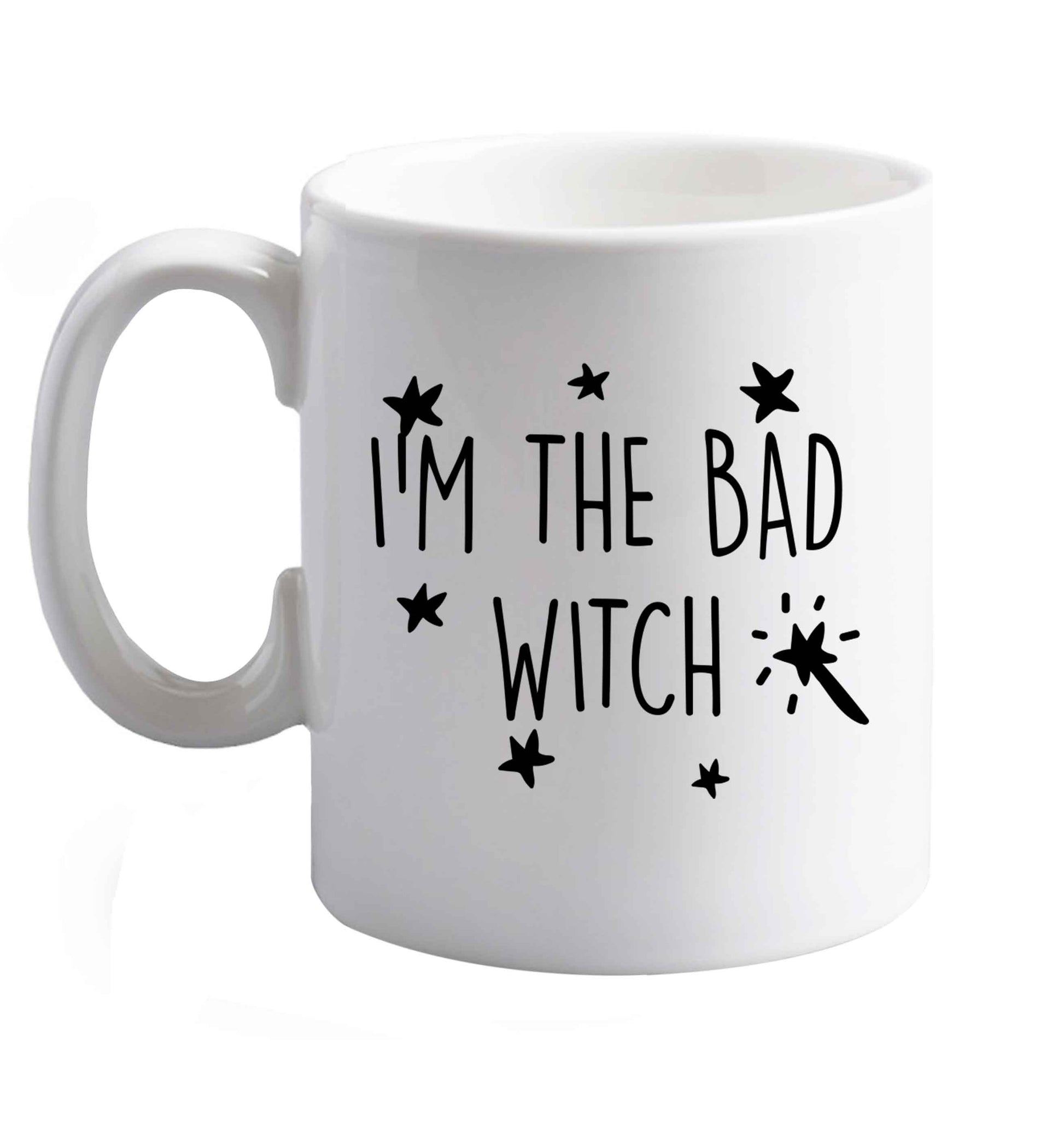 10 oz Favourite Type Pan Pancake ceramic mug right handed