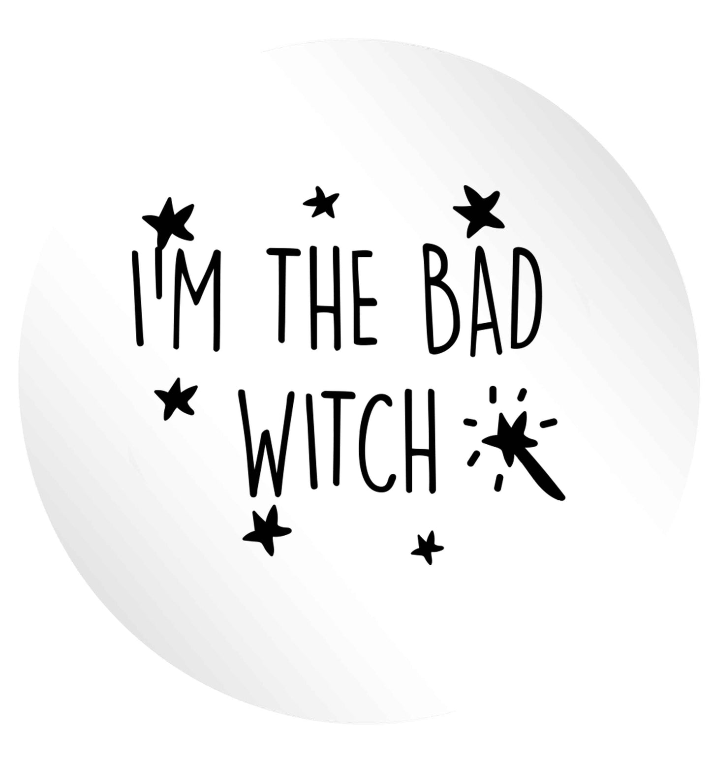 Bad witch 24 @ 45mm matt circle stickers