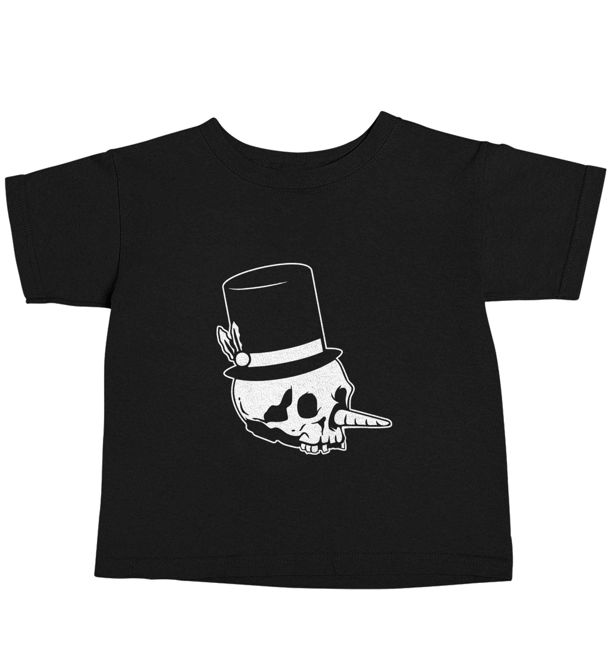 Snowman punk Black baby toddler Tshirt 2 years