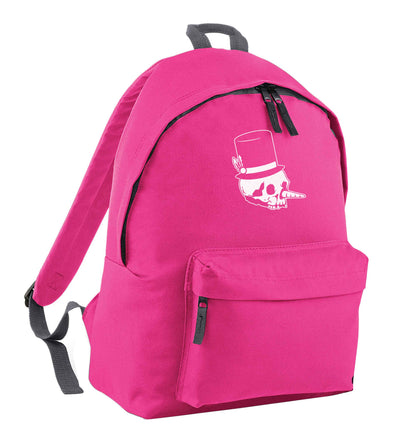 Snowman punk pink children's backpack