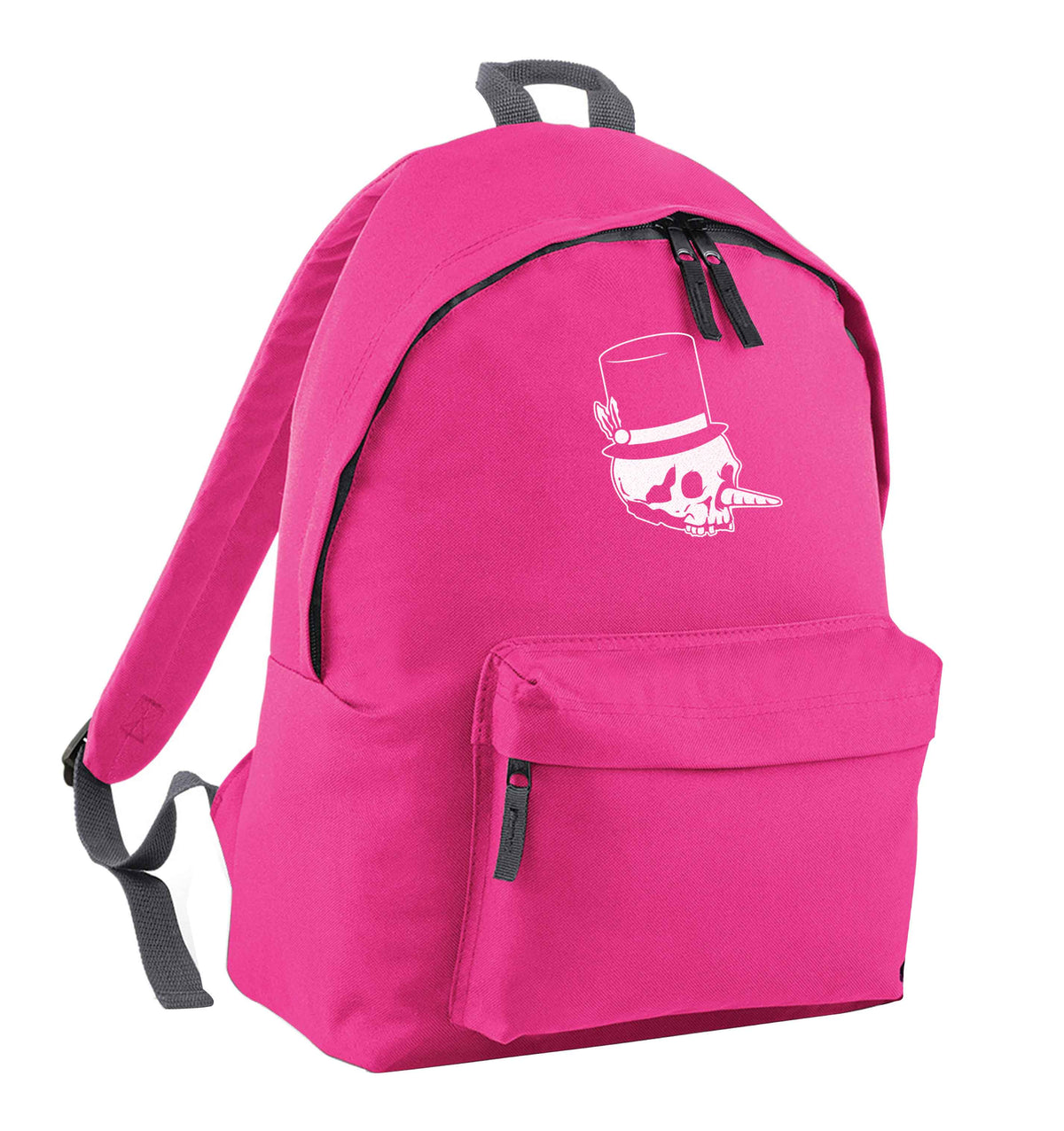 Snowman punk pink adults backpack