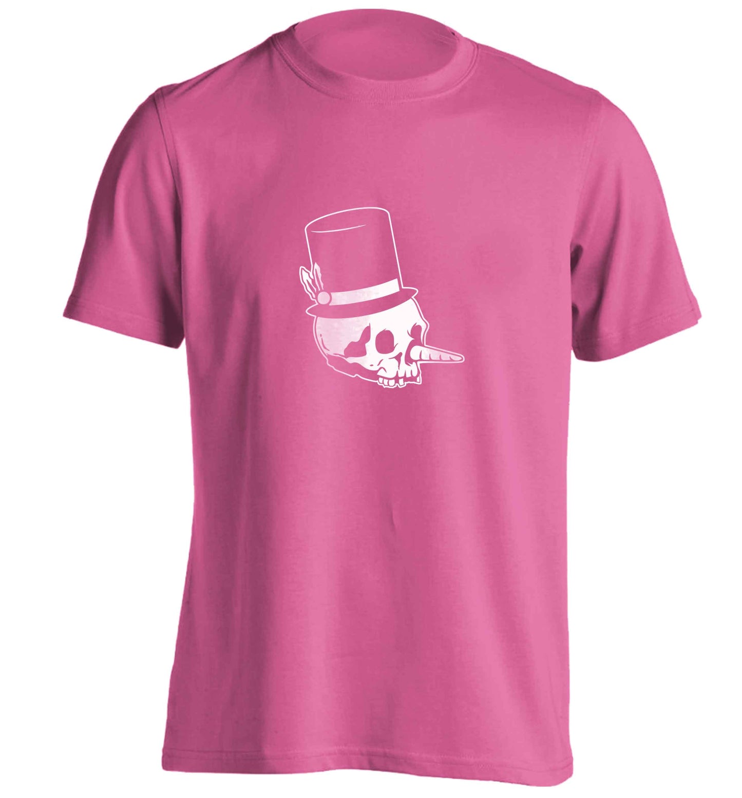 Snowman punk adults unisex pink Tshirt 2XL