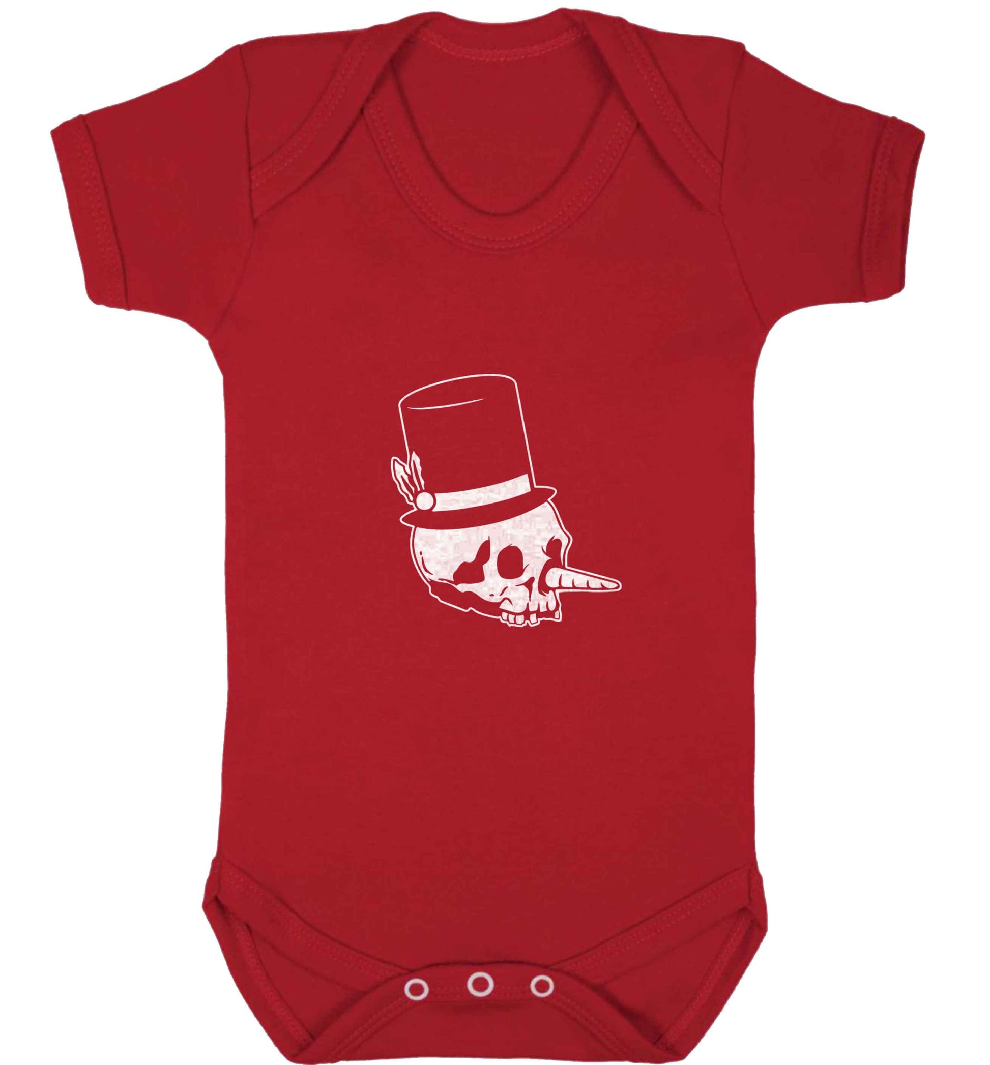 Snowman punk baby vest red 18-24 months