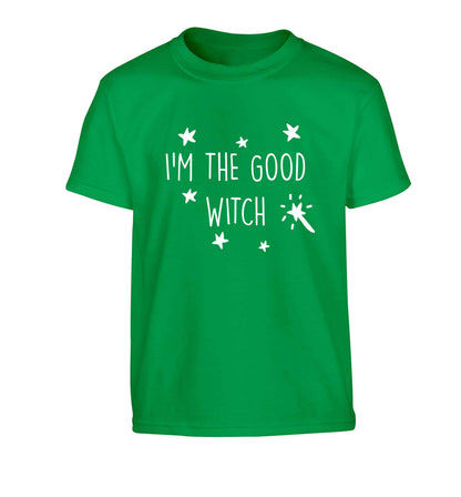 Good witch Children's green Tshirt 12-13 Years
