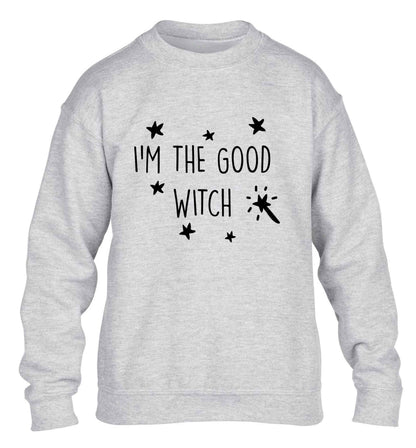 Good witch children's grey sweater 12-13 Years