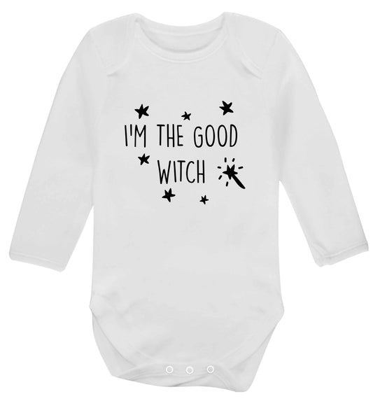 Good witch baby vest long sleeved white 6-12 months