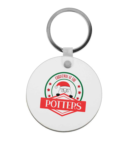 Christmas at the ... family name! | Keyring