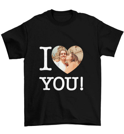 I love you Children's black Tshirt 12-13 Years