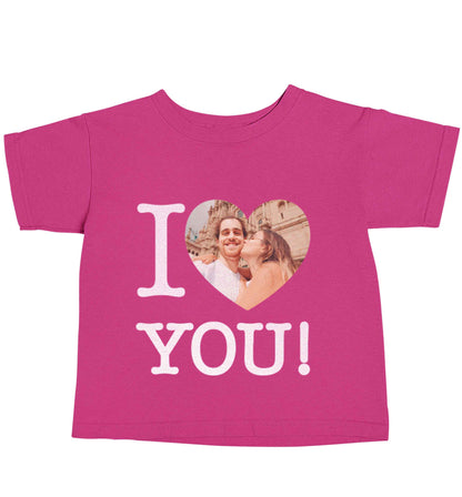I love you pink baby toddler Tshirt 2 Years