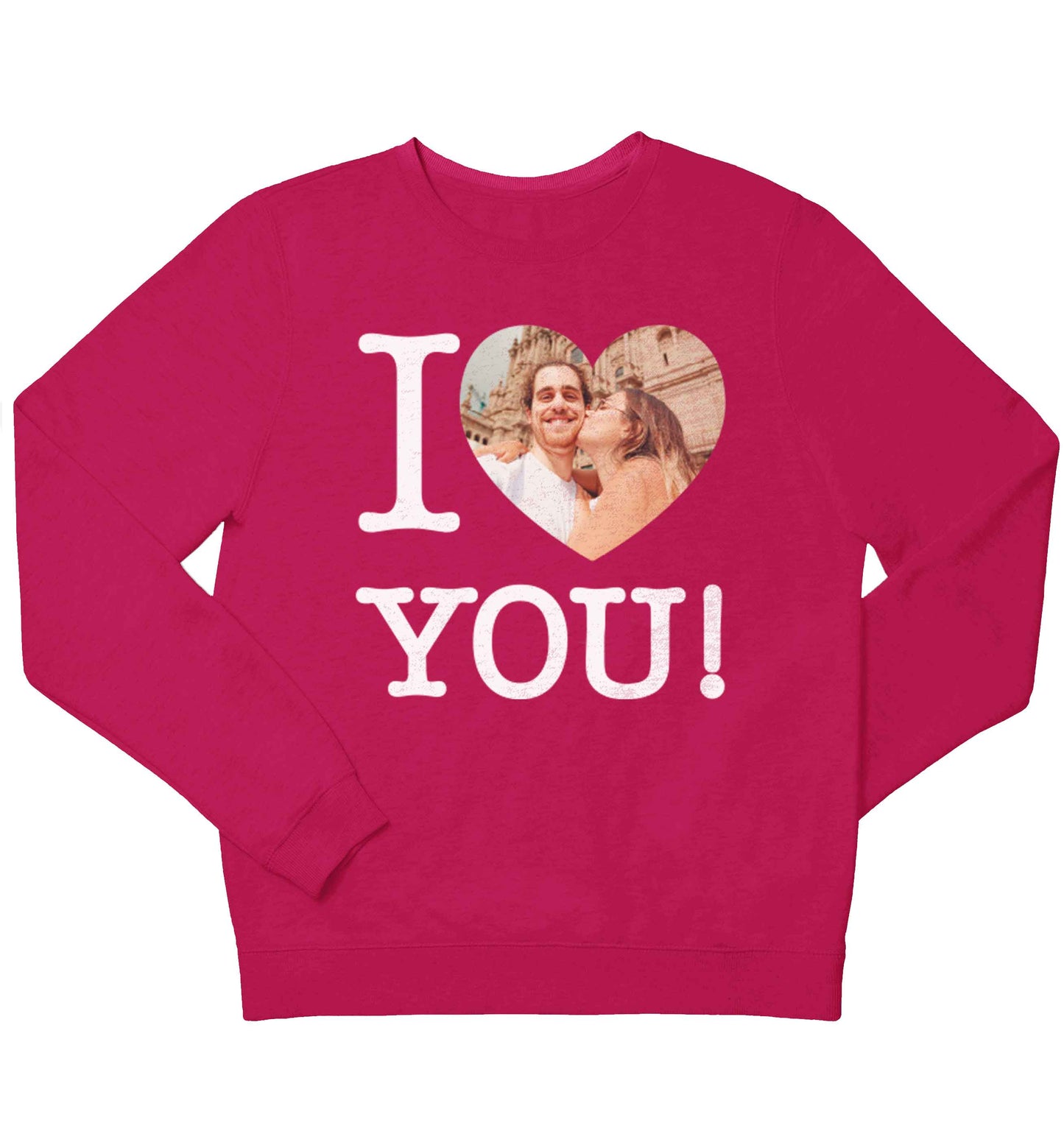 I love you children's pink sweater 12-13 Years