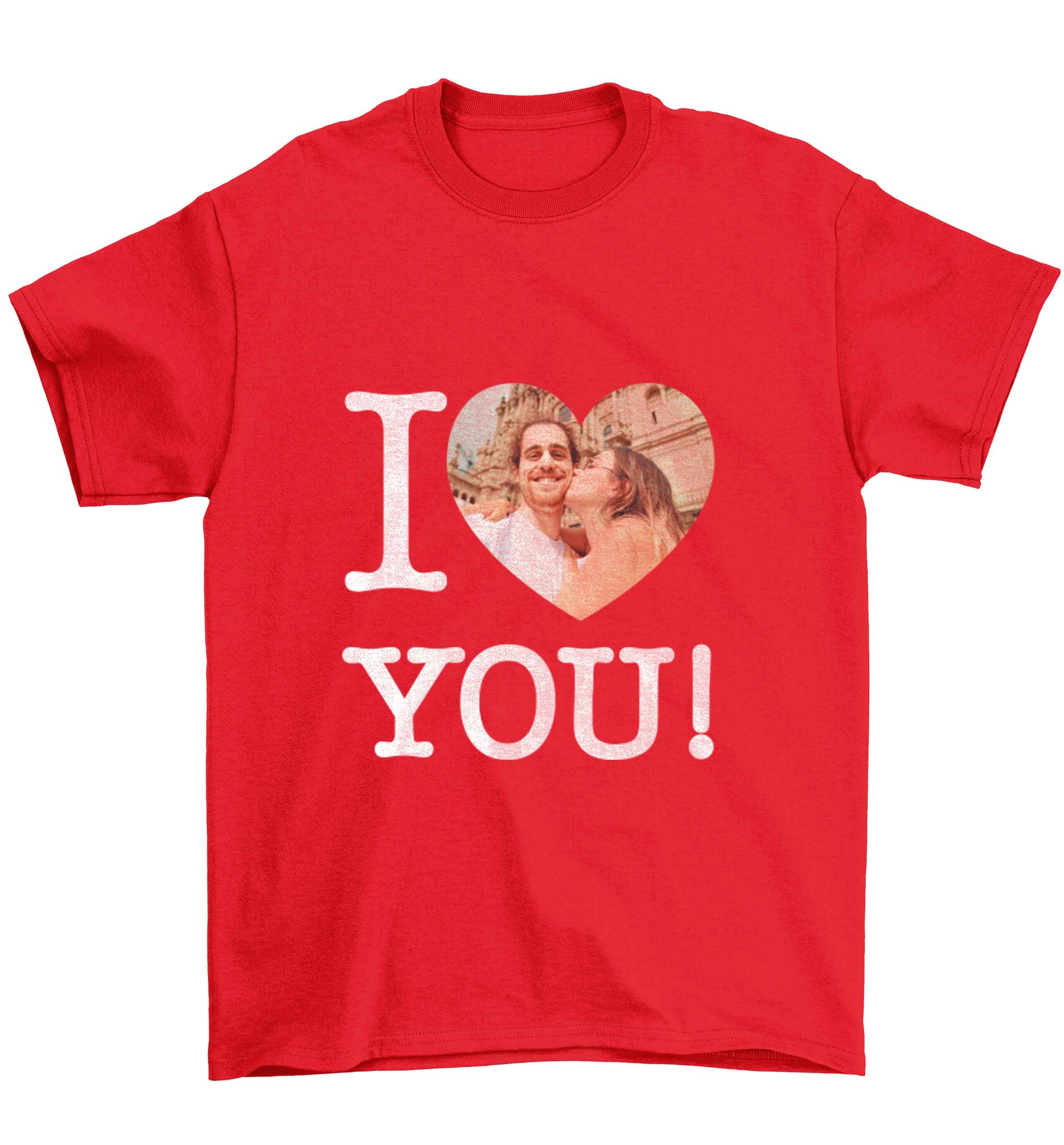 I love you Children's red Tshirt 12-13 Years