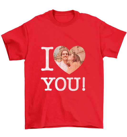 I love you Children's red Tshirt 12-13 Years