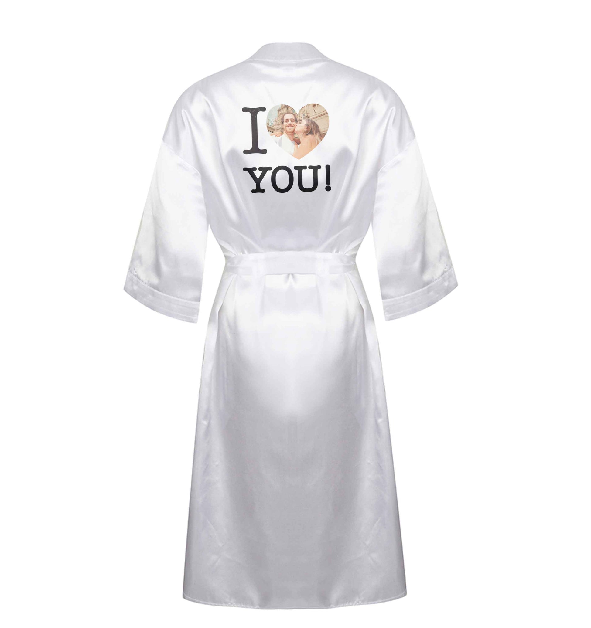 I love you XL/XXL white ladies dressing gown size 16/18
