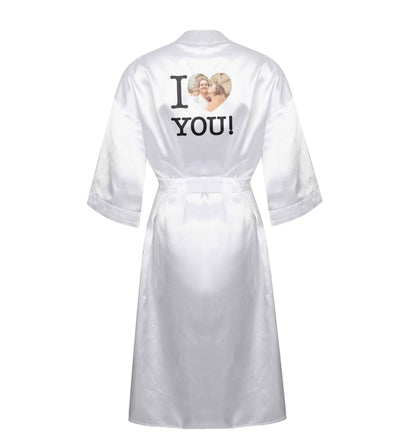 I love you XL/XXL white ladies dressing gown size 16/18