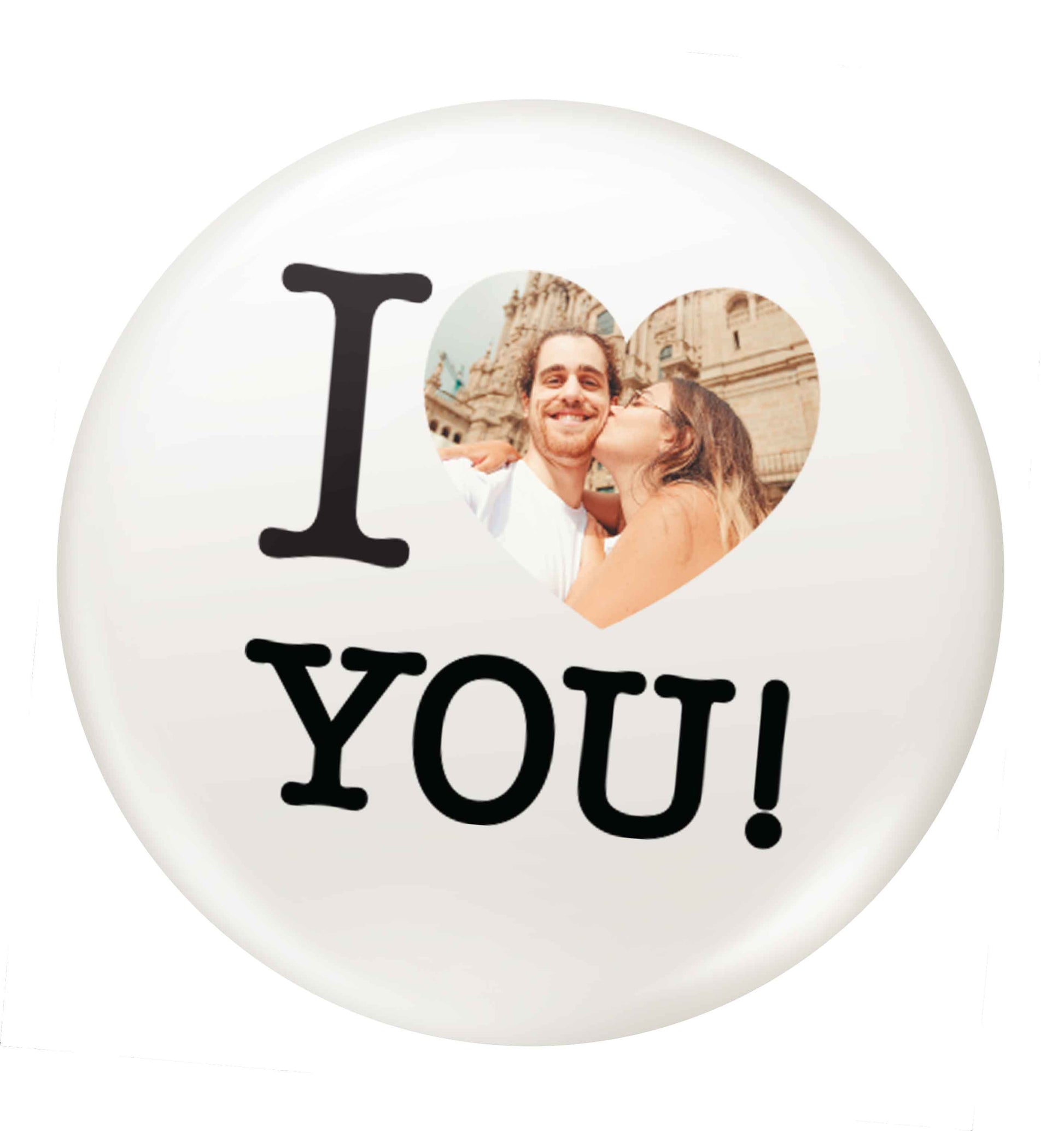 I love you small 25mm Pin badge