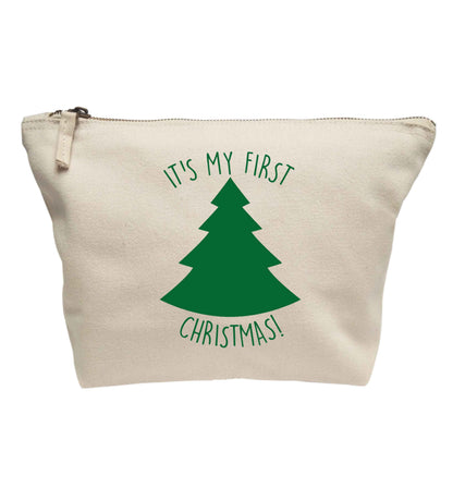 It's my first Christmas - tree | Makeup / wash bag