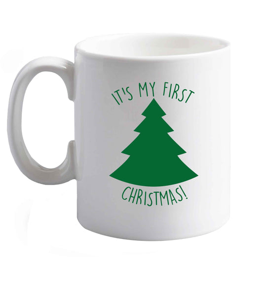 10 oz Favourite Type Pan Pancake ceramic mug right handed