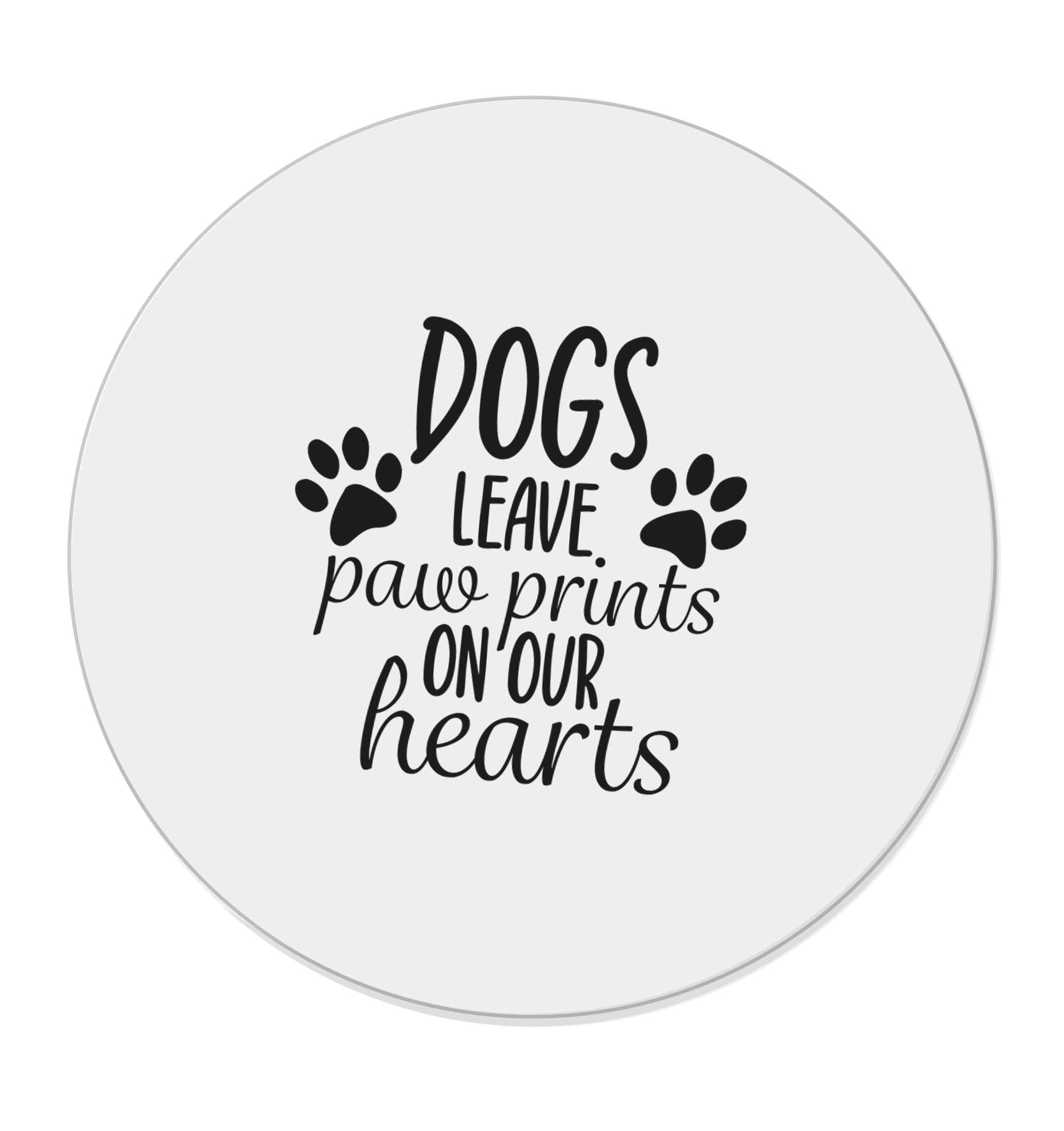 Dog leave paw prints on our hearts | Magnet