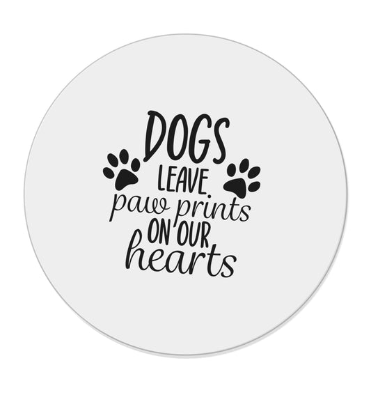 Dog leave paw prints on our hearts | Magnet